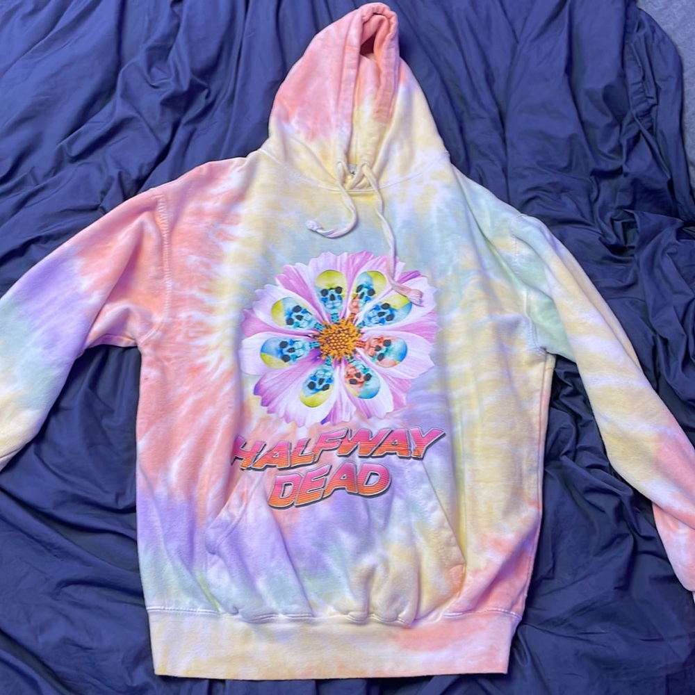 Halfway Dead Tie-Dye hoodie